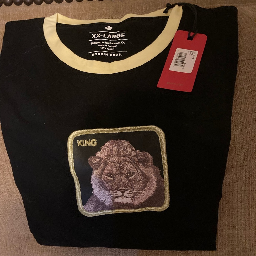 Goorin Bros. Black Lion TShirt - NWT - XXL